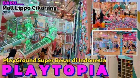 PLAYTOPIA MALL LIPPO CIKARANG - PLAYGROUND SUPER BESAR WAHANA EXTRIM ...
