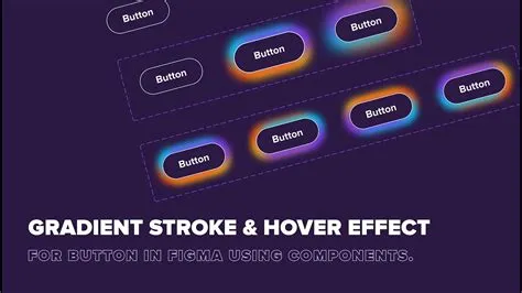 Gradient stroke and on-hover animation for button in Figma using ...