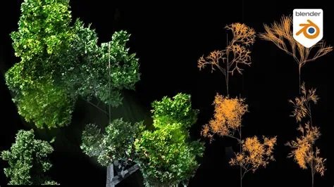 Procedural Trees - Geometry Nodes RnD/Blender - YouTube