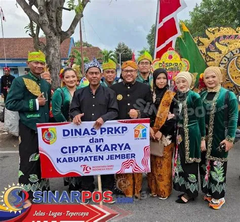 Dinas PRKPCK Turut Memeriahkan Carnaval Budaya Kabupaten Jember ...