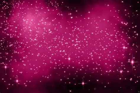 Pink Stars Background