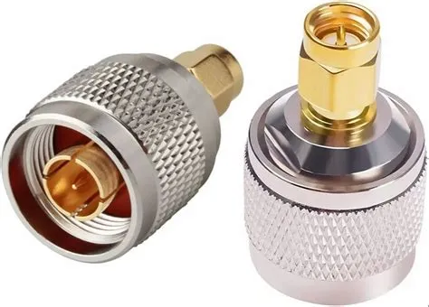 RF Coaxial N Male To SMA Male Adapter Connector N Type Male to SMA Type ...