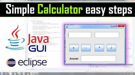 Simple Java Gui Calculator