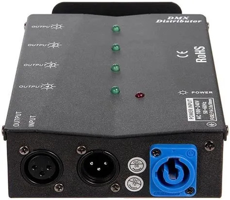 MFL. 4-Way Isolated DMX Splitter Amplifier Nepal | Ubuy