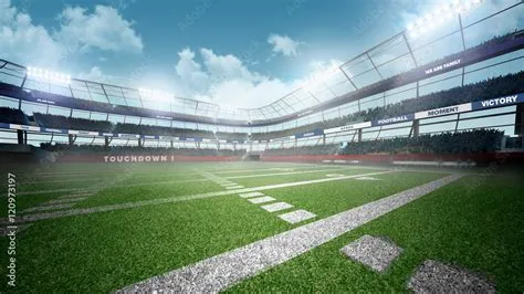 American football stadium Stock Photo | Adobe Stock