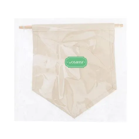 Lapel Pin Badge Flag Wall Hanging Decor Canvas Banner for Nursery ...