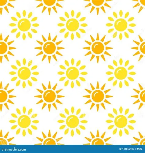 Printable Sunshine Pattern