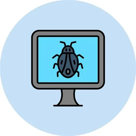 Premium Vector | Computer Bug Flat Illustration