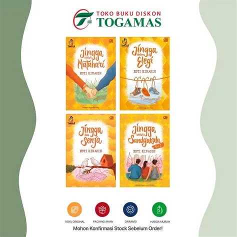 Jual Novel Jingga Untuk Matahari // Jingga dan Senja // Jingga dalam ...