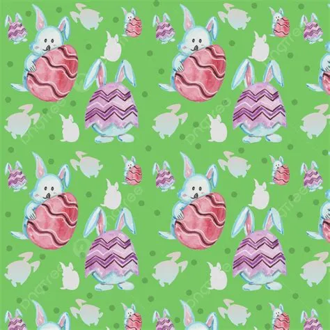 Cute Easter Patterns Background Green, Background, Easter, Patterns ...