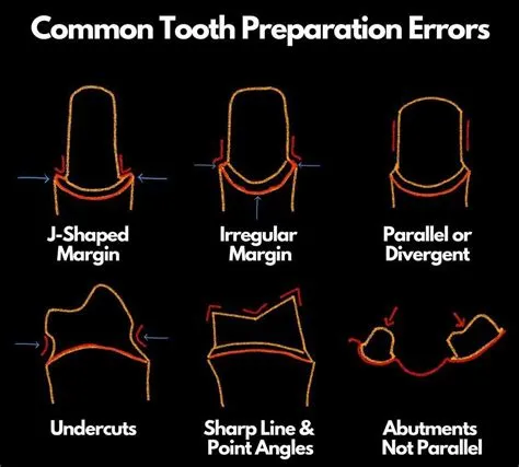 Common Tooth Preparation Errors - MEDizzy