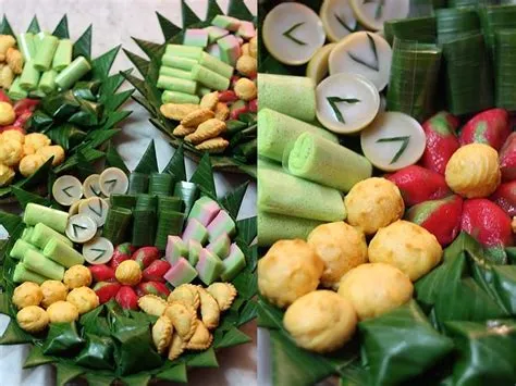 JAJAN PASAR TAMPAH - Tray of Indonesian desserts for special occasions ...