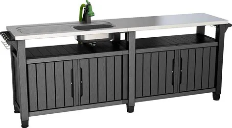 Keter BBQ Side Table Unity Chef : Amazon.co.uk: Garden & Outdoors