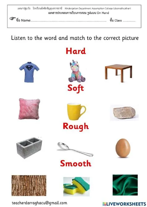 Smooth And Rough Objects