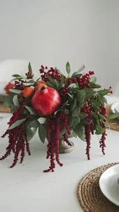 de Angeles Rubio en TABLES | Mesas de boda, Boda granate ...