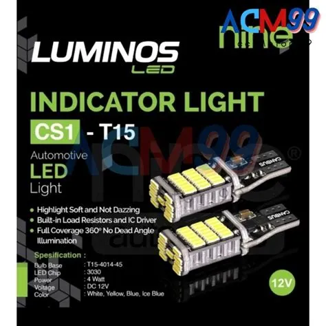 Jual LUMINOS Lampu Sen / senja T15 (45 Mata) Nmax Xmax Aerox Vario Beat ...