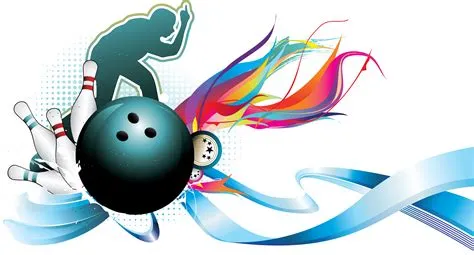 Ten Pin Bowling - Transparent Background Bowling Clipart - Png Download ...