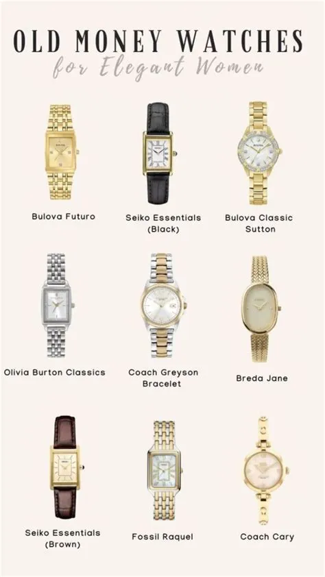 Old money watches | Trendy watches women, Luxury accessories woman ...