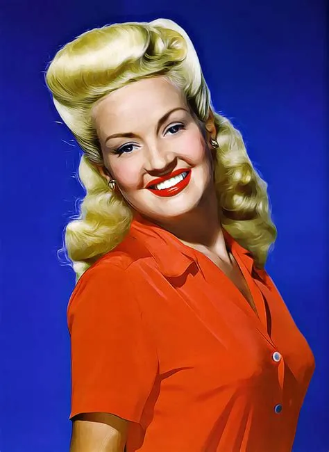 Betty Grable Pin-Up Girl Digital Art by Classic Actress - Fine Art America