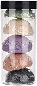 Amazon.com: Konjac Wash Face Flutter 5 Colors Round Natural Facial Care ...