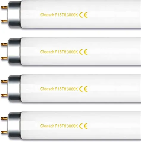 15W 18" T8 Fluorescent Linear Tube Bulb F15T8/WW Warm White Light 3000K ...