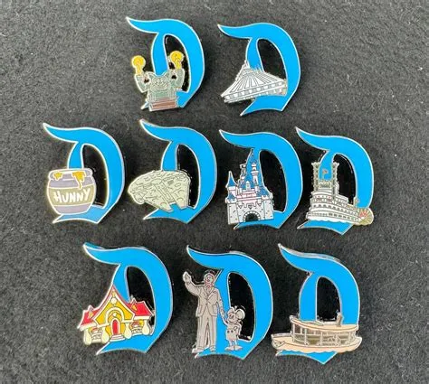 Key to Disneyland 70th Anniversary Pin Set - Disney Pins Blog