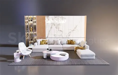 8947. Free Sketchup Sofa Model Download