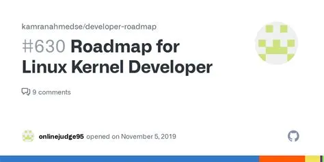 Roadmap for Linux Kernel Developer · Issue #630 · kamranahmedse ...