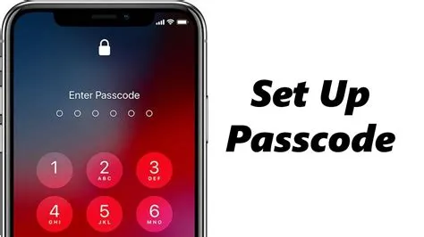 How To Turn ON (Set Up) Passcode On iPhone - YouTube