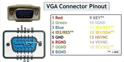 VGA Connector Pinout Explanation - Keep Best PCBA