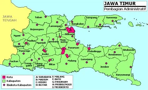 East Java Province - MapSof.net