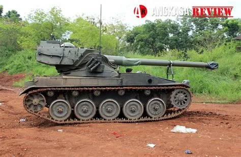 Intip Langsung AMX-13 Retrofit TNI AD, Tank Tua yang Masih Perkasa