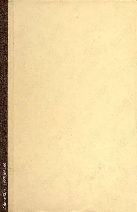 Paper texture. Old book cover. Rough faded surface. Blank retro page ...