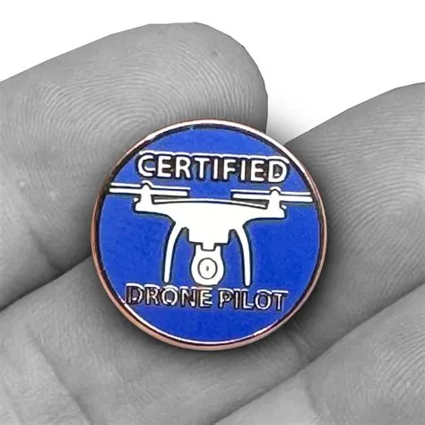 Certified UAS FAA Commercial Drone Pilot lapel pin | eBay