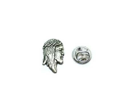 Silver Jesus Pin | FINOX