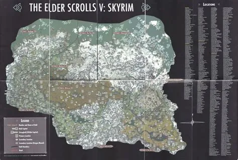 Skyrim | Skyrim, Juegos, Mapas