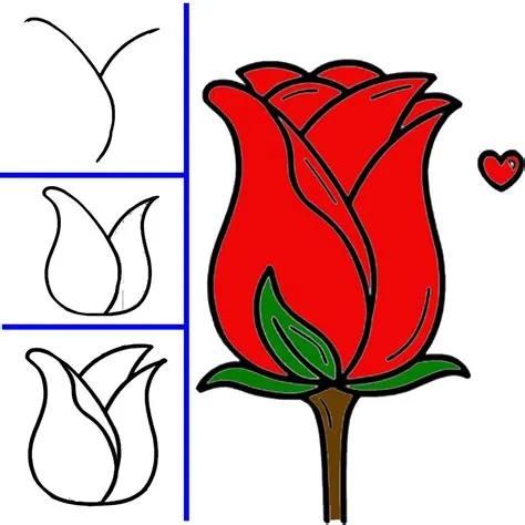 by Randi Silva on Art Lessons | Easy flower drawings, Flower ...