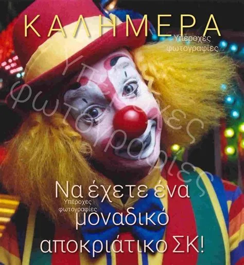 on Απόκριες | Good morning, Joker, Fictional characters