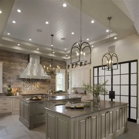 Progress Lighting | Modern kitchen design, Luxury kitchens, Kitchen ...