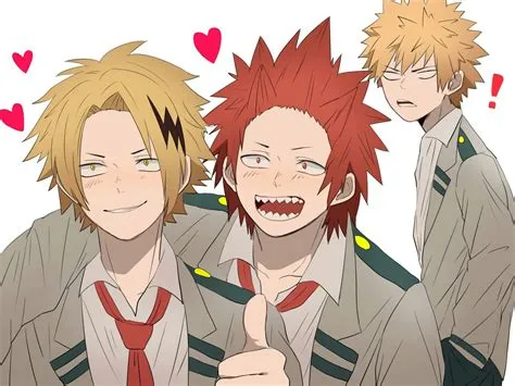 Boku no Hero Academia || Katsuki Bakugou, Kirishima Eijirou, Kaminari ...