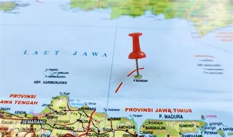 View of Bawean Island, Island in Gresik Regency, East Java, Indonesia ...