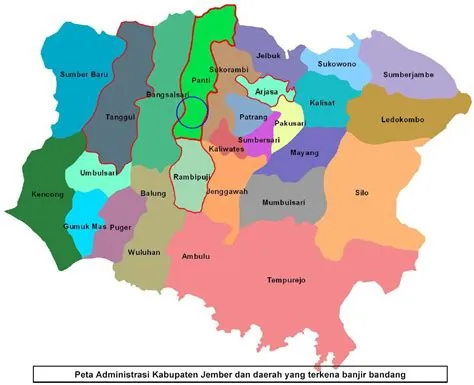 TAKJUB INDONESIA: PETA KOTA JEMBER