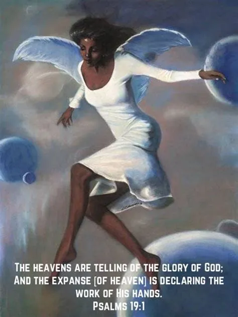 by Gods Girl on The Word 3 | Angels in heaven, Black angels, Angel