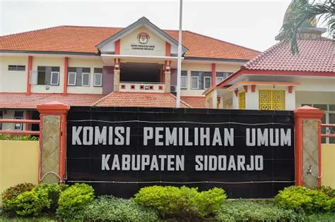 General Election Commissions In Sidoarjo Regency Located In Center Of ...