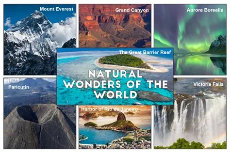 7 Natural Wonders Of The World