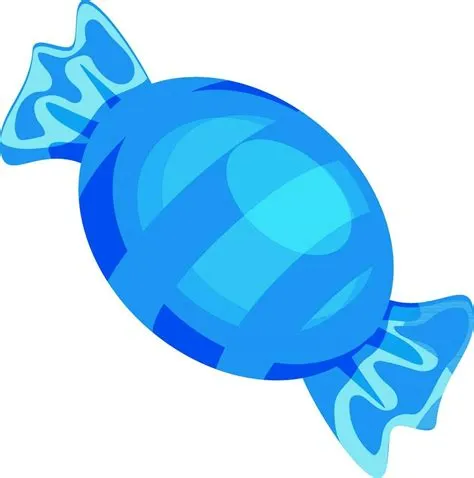 Illustration of blue candy. 24909426 Vector Art at Vecteezy