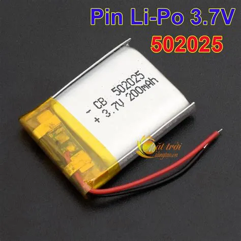 Li-Po 3.7V 502025 200mAh (Lithium Polyme)