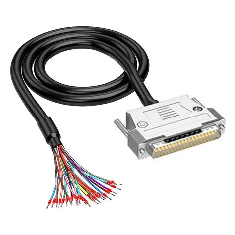DB37 Connector Adapter 37 Pin Serial Extension Cable Solderless 37-Pin ...
