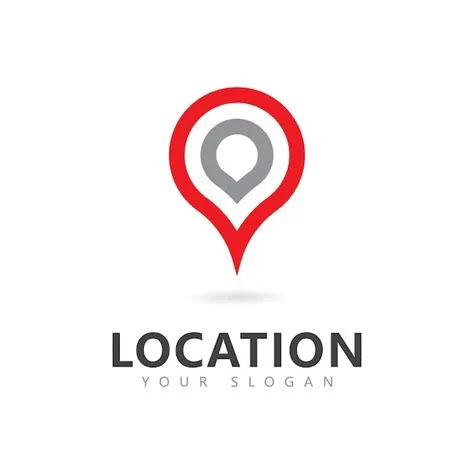 Premium Vector | Abstract location pin logo icon design