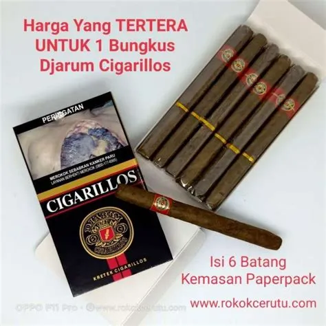 Jual Cerutu Rokok, Cerutu Djarum Cigarilos, Rokok Djarum Cigarillos ...